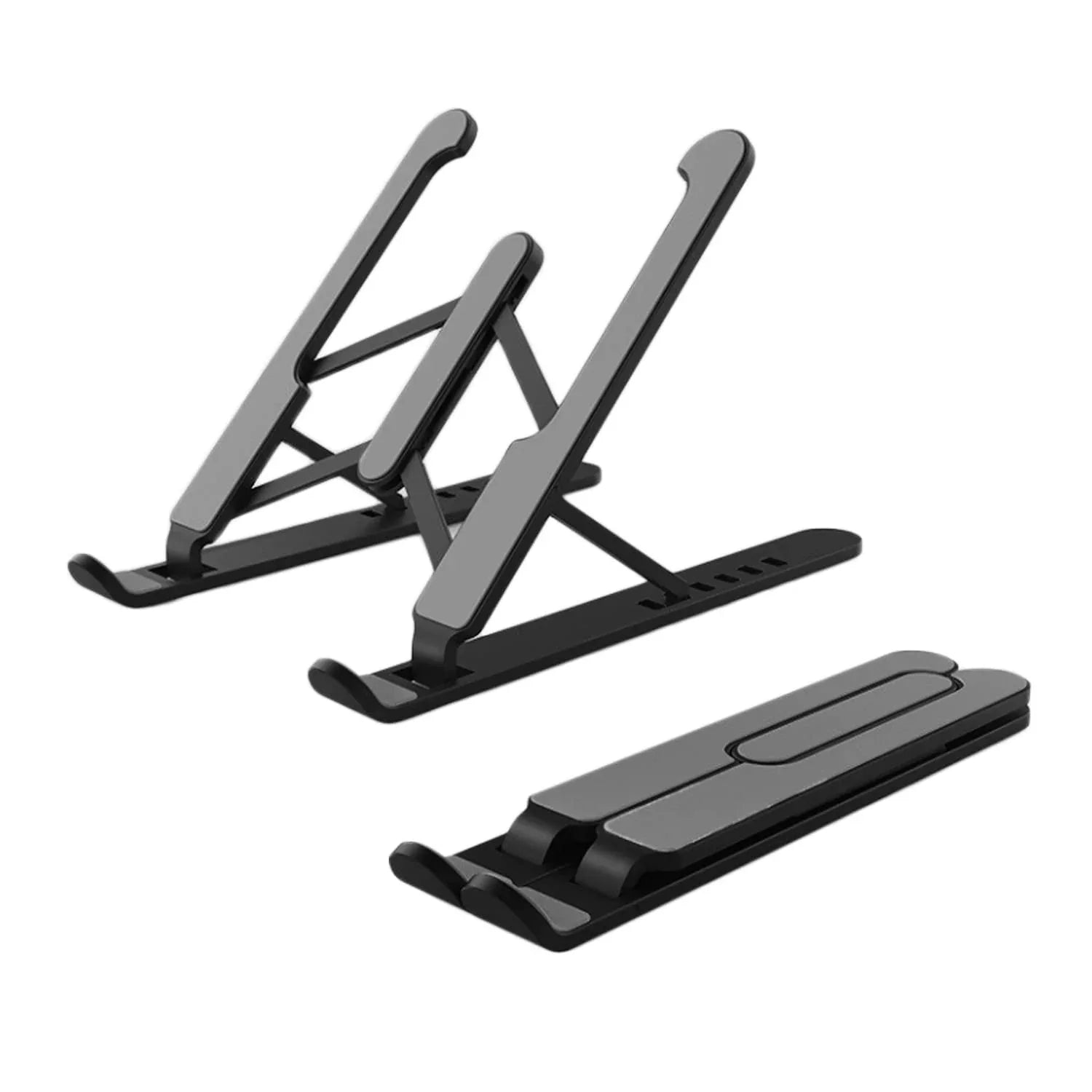 Zebronics NS1000 Laptop Stand Adjustable Foldable Anti‑Slip 5kg Capacity - Gomix Brands Outlet