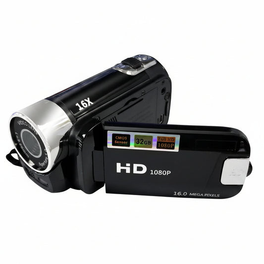 Andoer 111 Portable 1080P HD Digital Video Camera Camcorder 16MP 2.7-Inch LCD 16X Zoom
