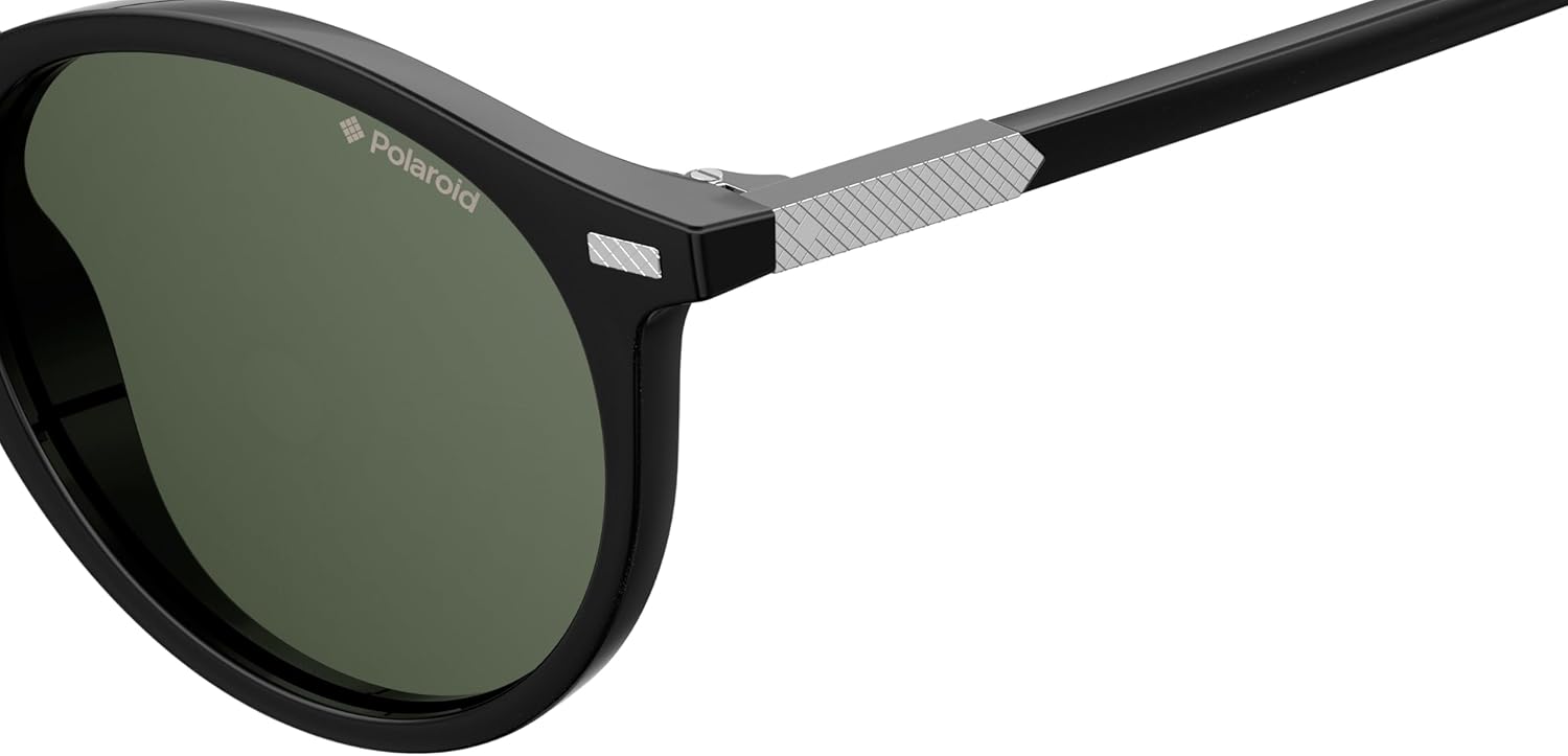 Polaroid Men's Polarized Black Sunglasses with UV400 Protection