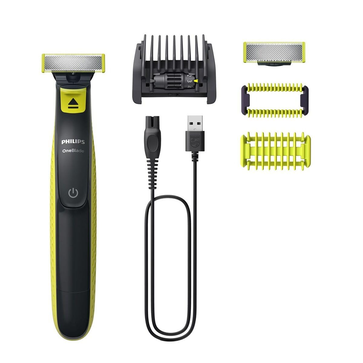 Philips OneBlade QP2824/20 Yellow Face & Body Hair Trimmer - Gomix Brands Outlet