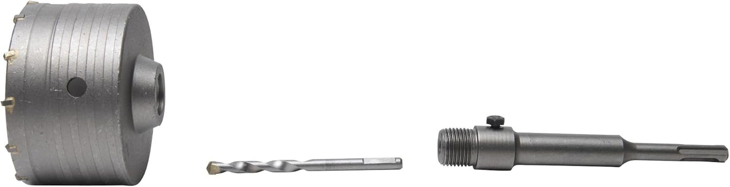Durable SDS+ WERKA PRO Hole Saw 160mm Length, 100mm Diameter