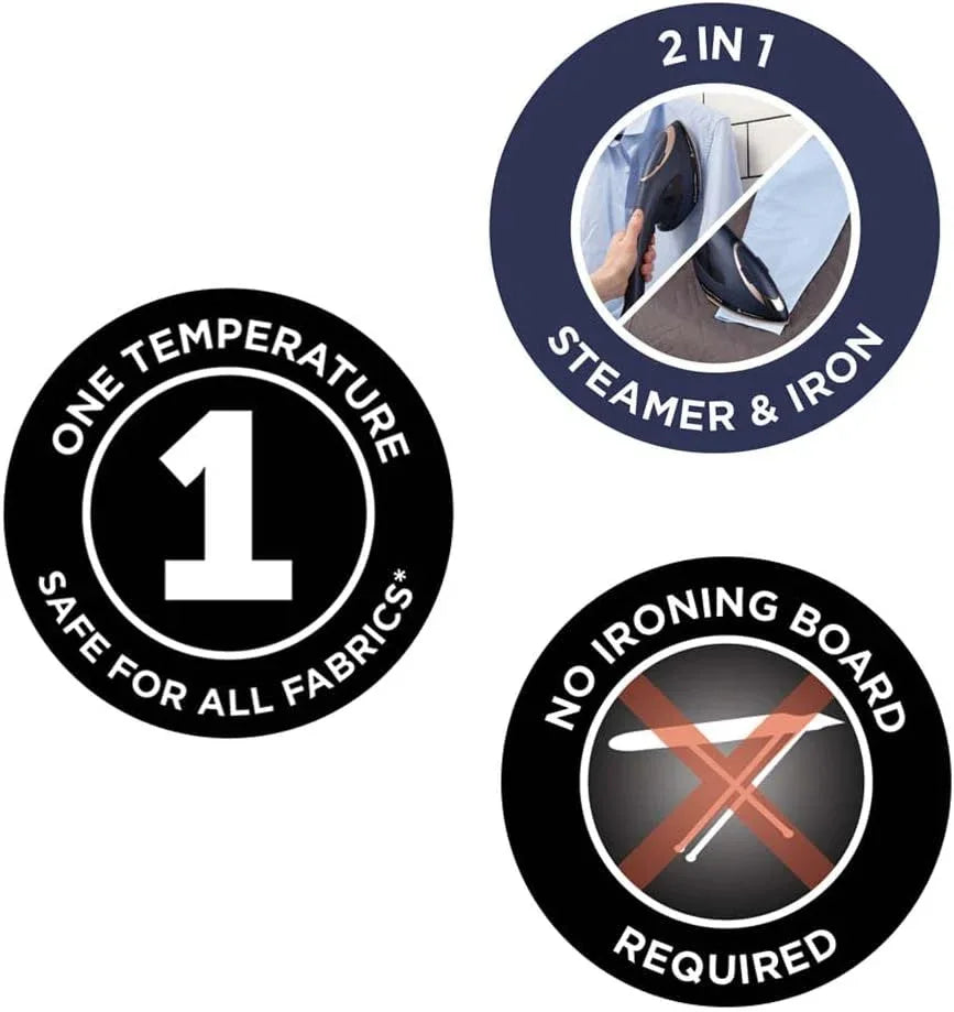 Russell Hobbs Steam Genie 2-in-1 Travel Steamer & Iron - Gomix Brands Outlet