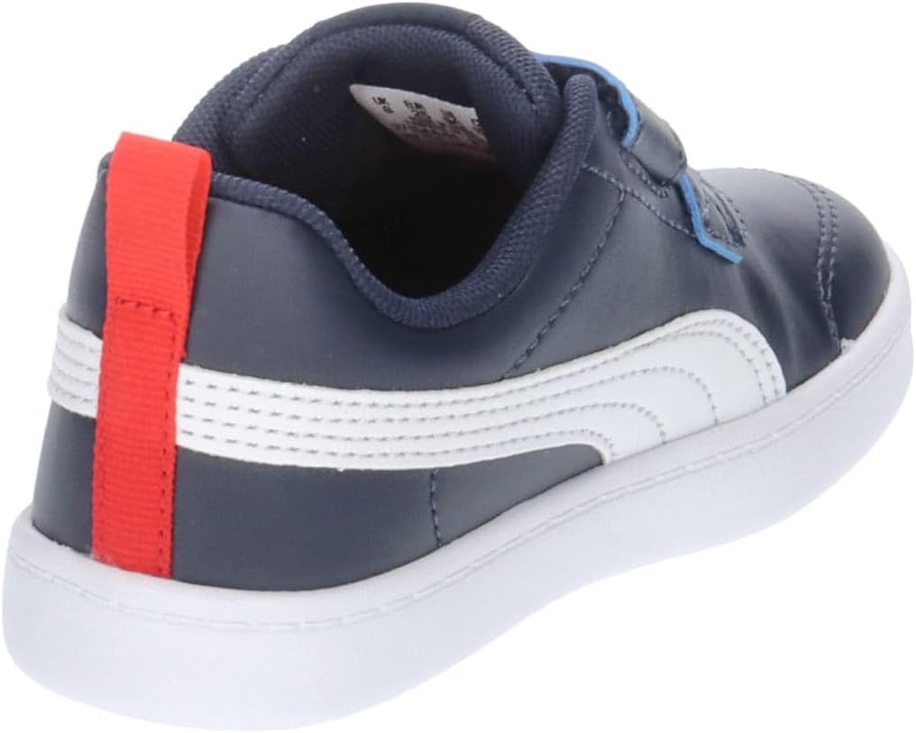 Puma Courtflex v2 V PS Unisex Kids' Sneakers - Comfortable Hook-and-Loop Closure