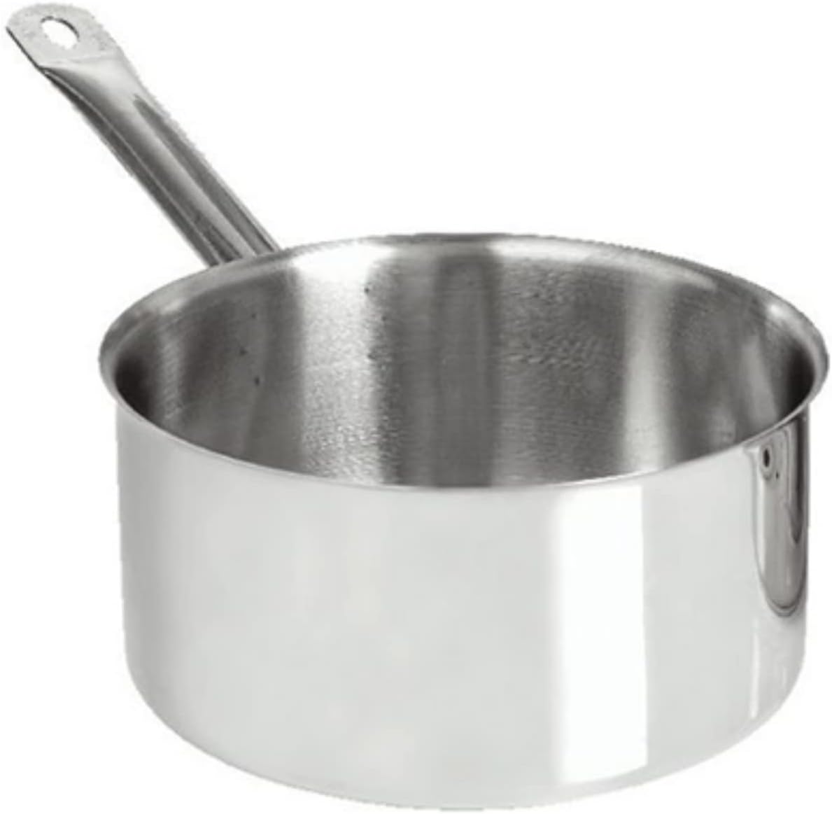 20cm Stainless Steel Casserole with Triple Bottom, Induction Compatible