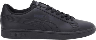 PUMA Unisex Smash V2 L Leather Sneakers - Classic Comfort, Durable Everyday Trainers