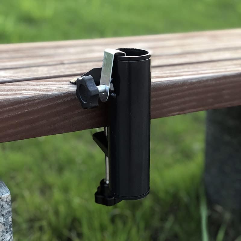 Balcony Umbrella Holder Clamp for Rectangular Railings and Tables