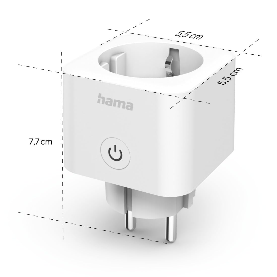 Hama Matter Smart Wi‑Fi Plug with Energy Monitoring, 3680W