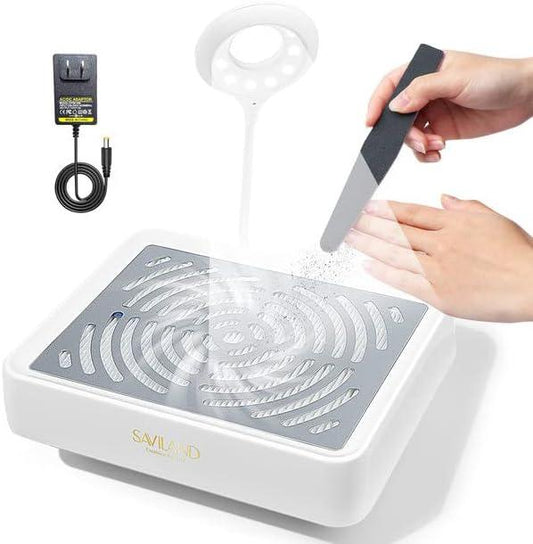 Saviland 40W LED Nail Dust Collector with Low Noise - Gomix Brands Outlet