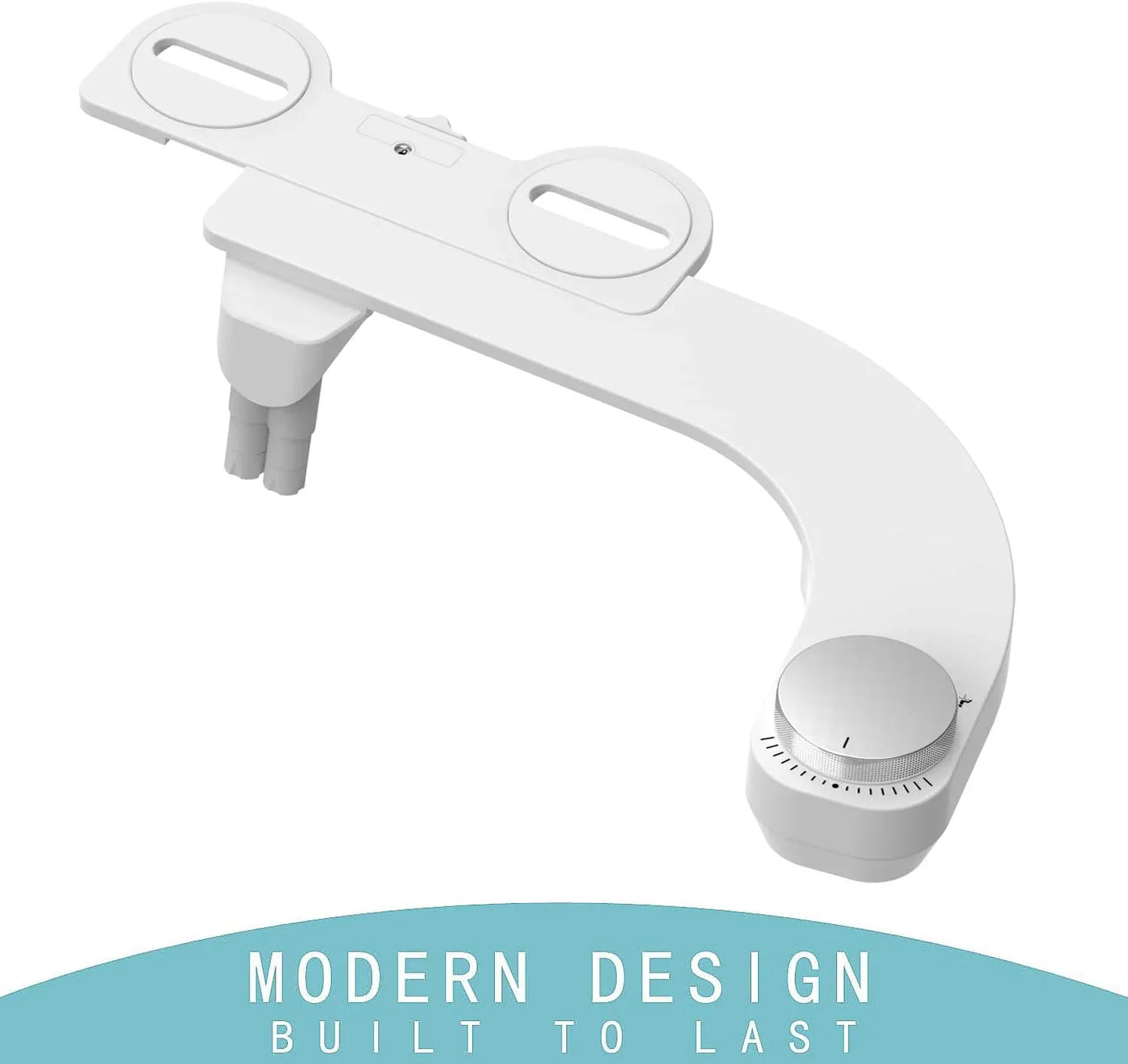 WITHLENT Left Hand Ultra-Slim Bidet Attachment with Dual Nozzles - Gomix Brands Outlet