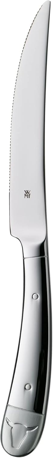 WMF Premium 6‑Piece Steak Knife Set – Serrated Stainless Steel Cutlery