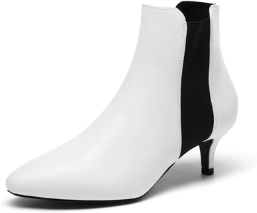 DREAM PAIRS Women's Black Plaid Stiletto Ankle Boots - Gomix Brands Outlet