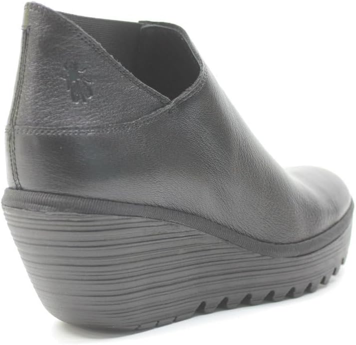 Fly London Women's Yego400 Asymmetrical Chelsea Wedge Boot