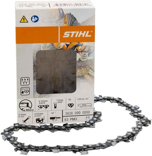 Stihl 3/8" Saw Chain 36360000050 35cm Semi-Chisel for MS Models - Gomix Brands Outlet