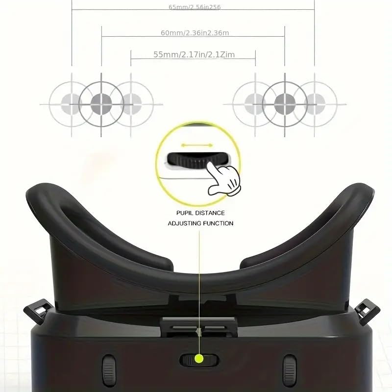 VR Headset for iPhone & Android Smartphones – Immersive Glasses