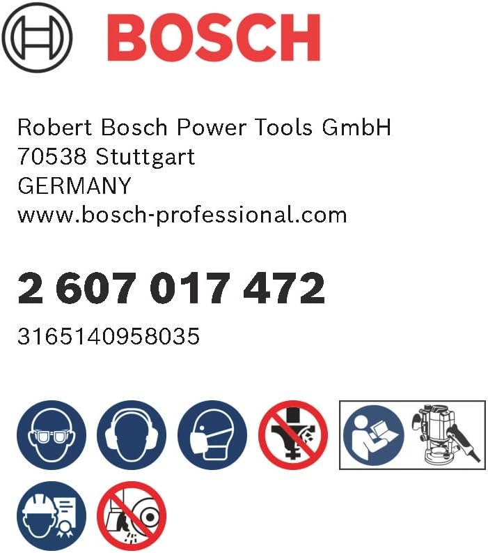 Bosch Professional Wood Router Bit Set