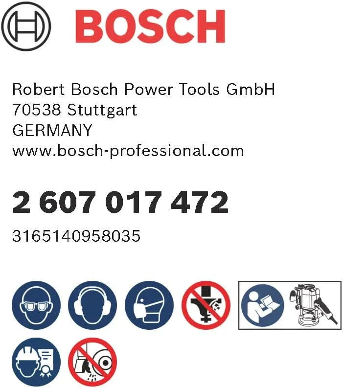 Bosch Professional Wood Router Bit Set - Gomix Brands Outlet
