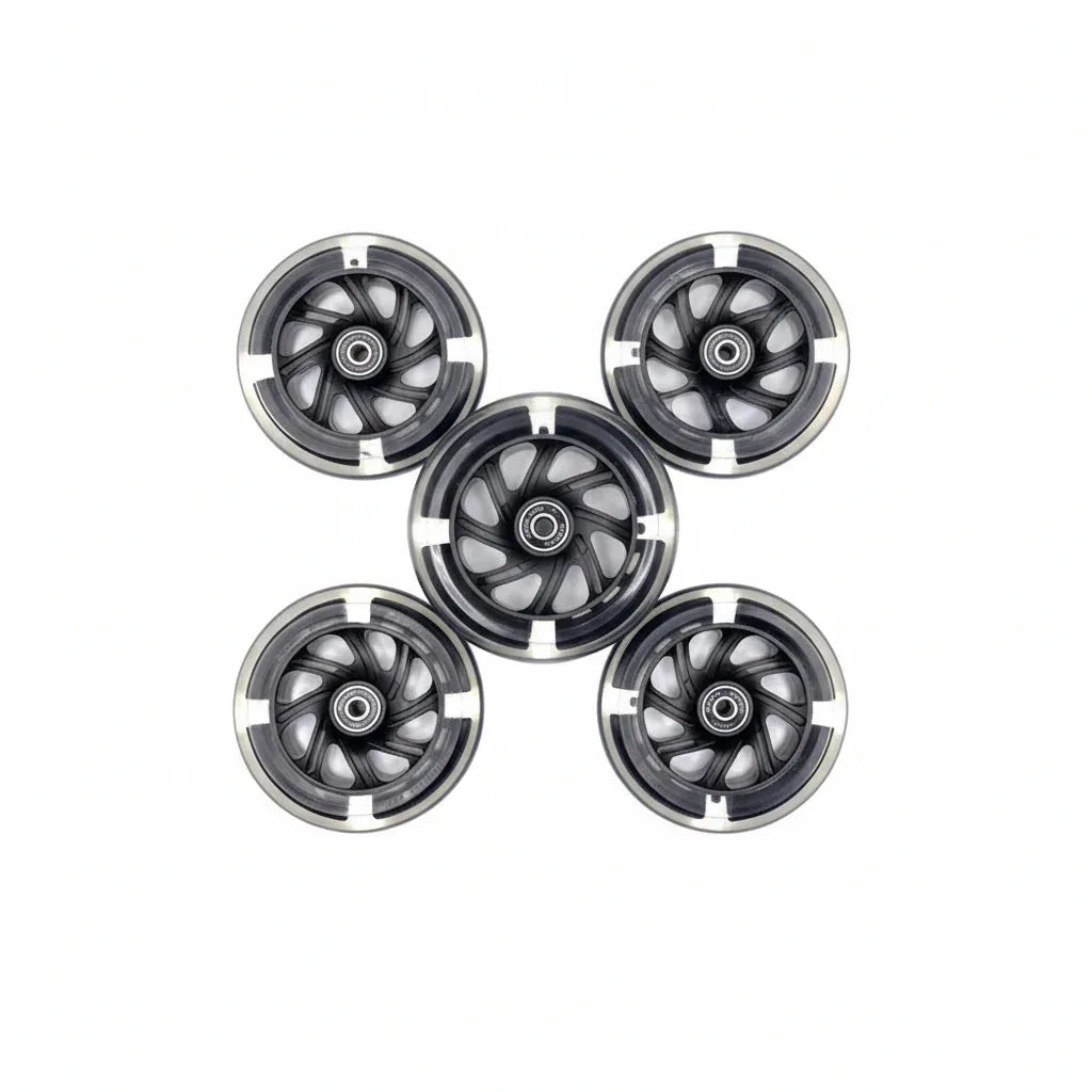 5 x Wheelchair Castors -Up 100mm - Gomix Brands Outlet