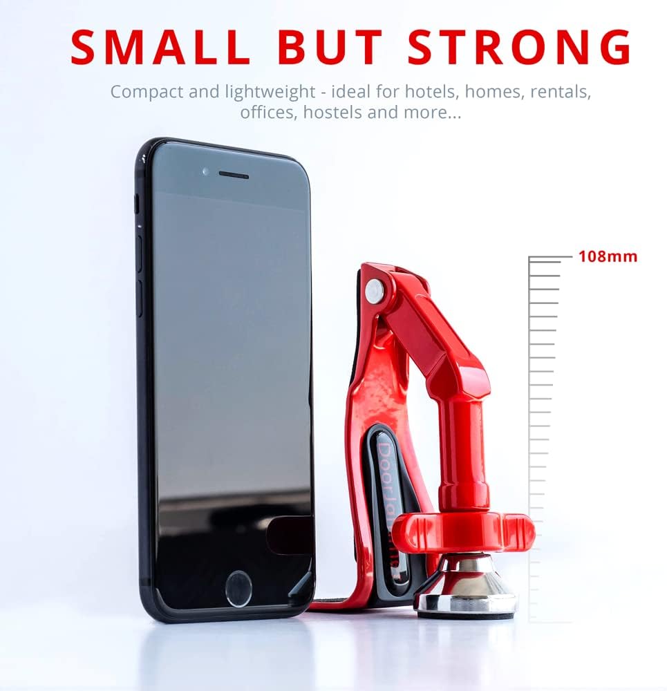 DoorJammer Portable Door Lock: Enhanced Security for Travel, Home, and Privacy