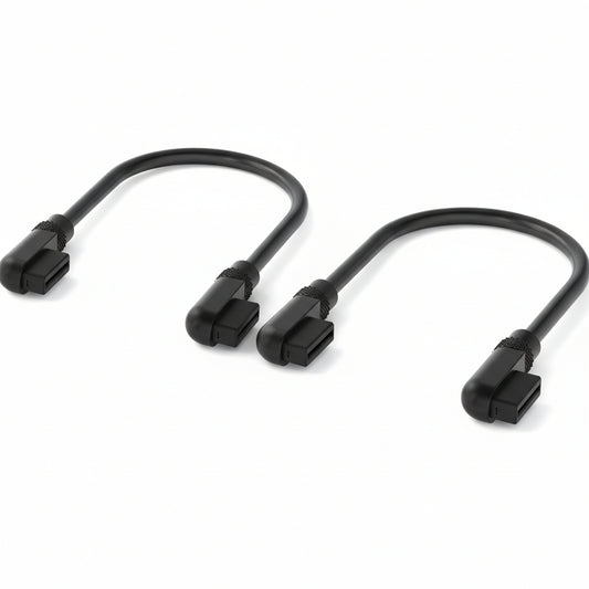 Corsair iCUE Link Cables 2x 135mm Slim Black 90°
