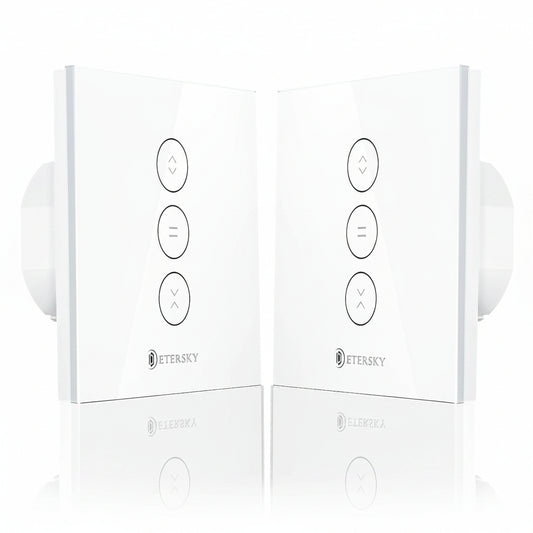 Etersky Curtain Switch Z Wi-Fi Roller Shutter Switch 2-Pack WF-CS01