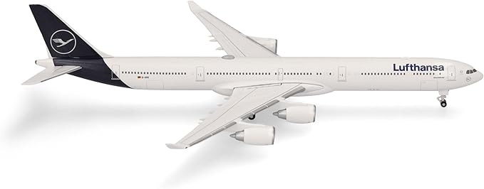 Herpa Lufthansa Airbus A340-600 1:500 Scale Miniature Aircraft Model