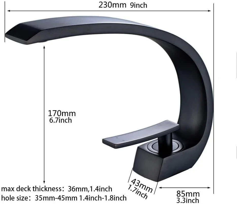 All Bronze 4-Point Faucet with 360° Rotation, Chrome Finish - Gomix Brands Outlet