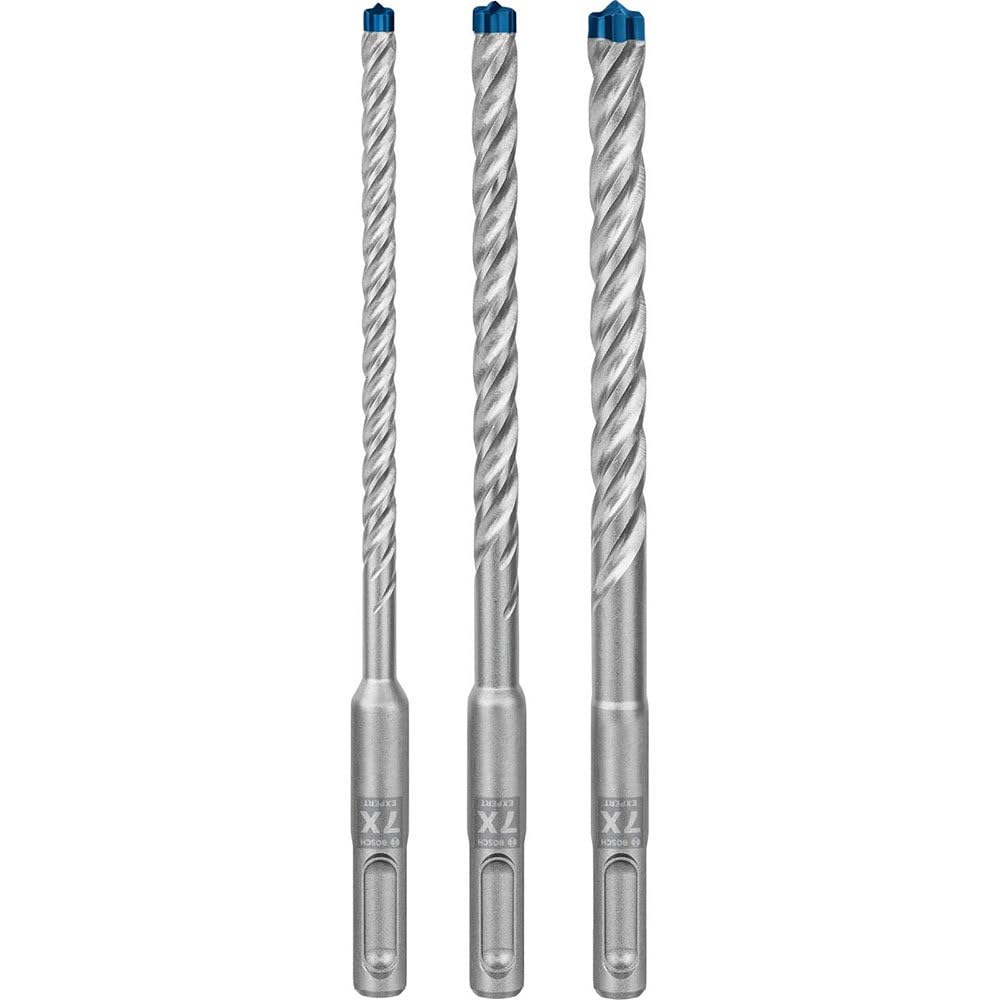Bosch Expert SDS Plus-7X Hammer Drill Bit Set for Concrete Masonry