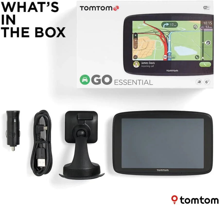 TomTom GO Essential 6-Inch GPS with Live Traffic Alerts - Gomix Brands Outlet