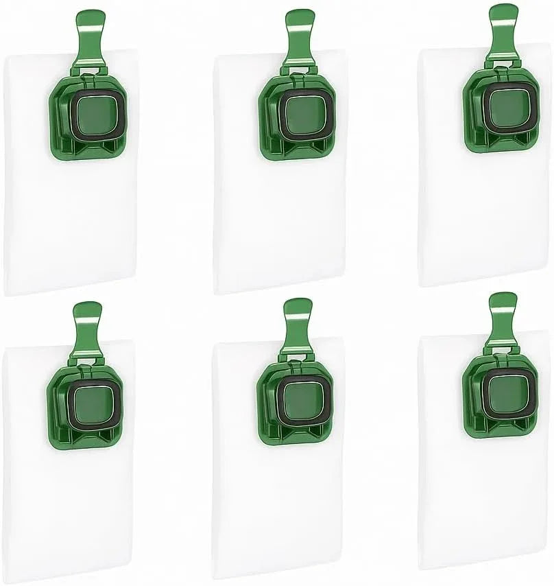 Premium 6-Pack Microfiber Vacuum Bags for Folletto VK140 VK150 - Gomix Brands Outlet