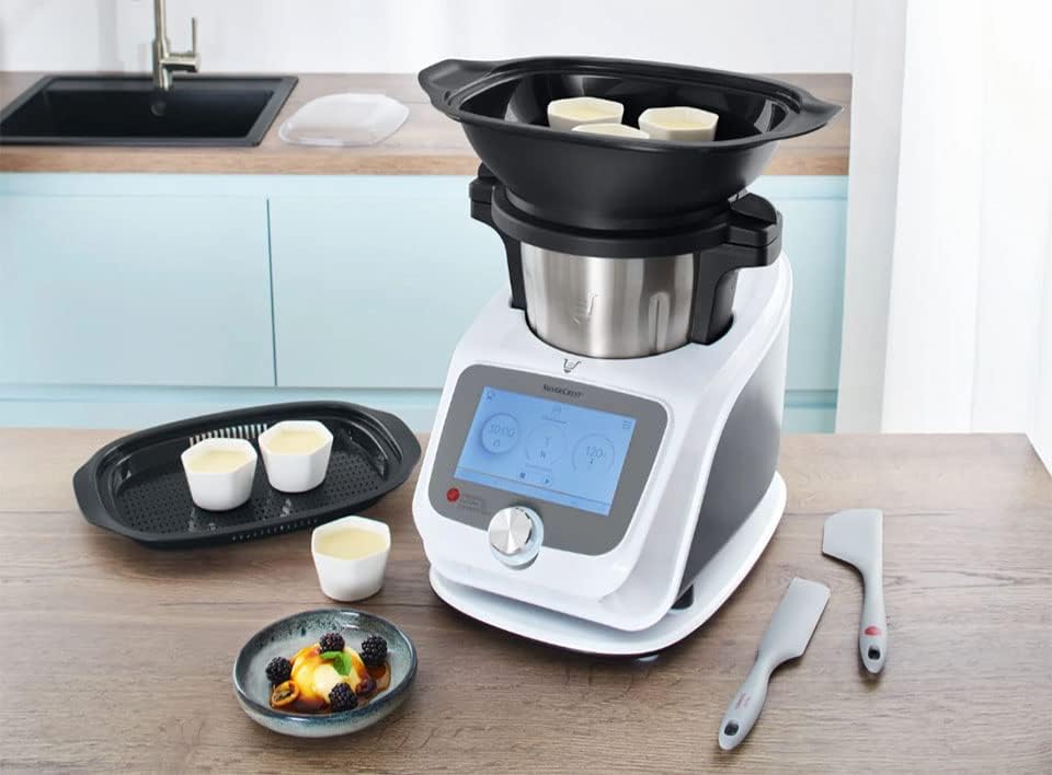 Silvercrest Monsieur Cuisine Connect Trend SKMC 1200 F6 Food Processor with 7-Inch Screen