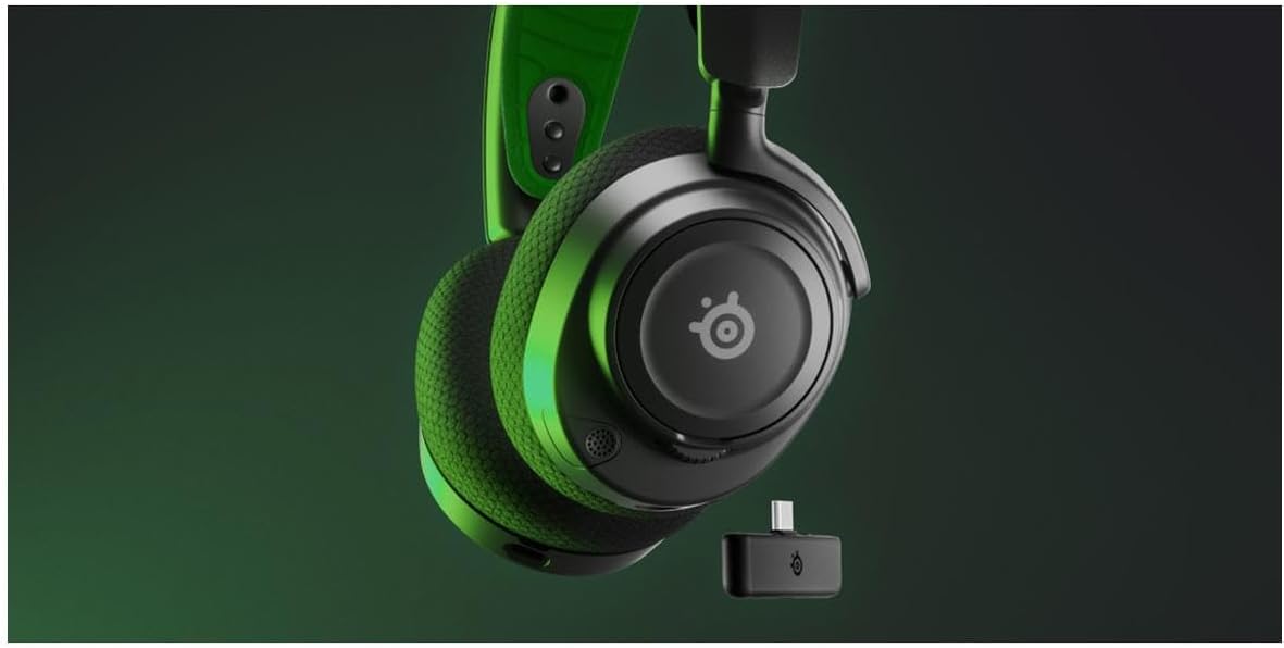 SteelSeries Arctis Nova 7X Wireless Gaming Headset with 38‑Hour Battery
