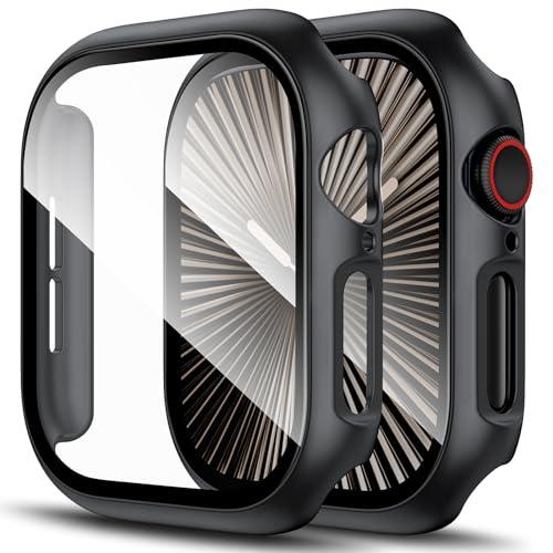 LK Clear PC Case with Tempered Glass for Apple Watch - Gomix Brands Outlet