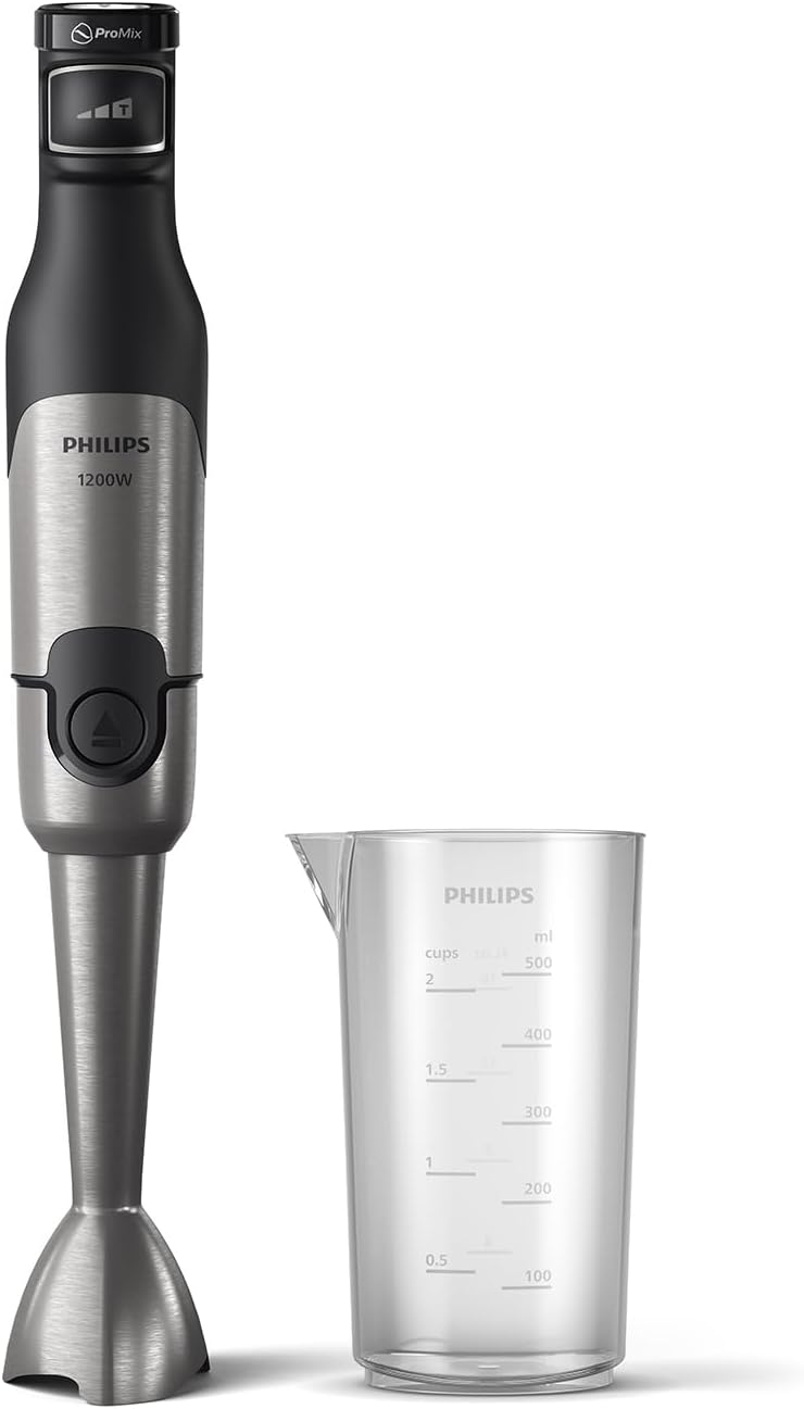Philips Series 5000 Hand Blender: Powerful 1200W ProMix Technology for Effortless Kitchen Blending