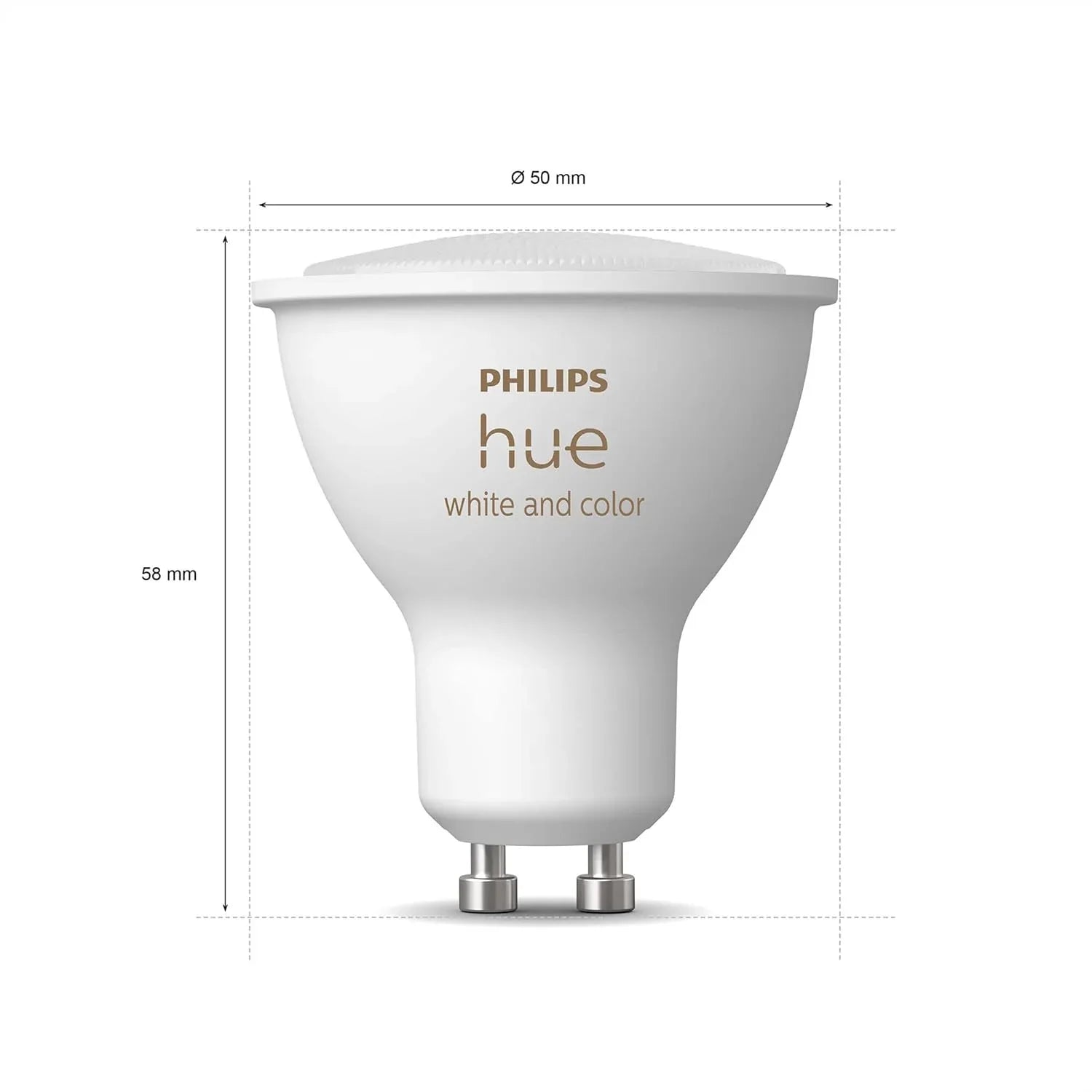 Philips Hue GU10 White & Colour Ambiance 3-Pack Smart LED Bulbs - Gomix Brands Outlet