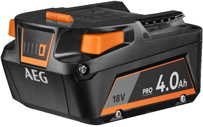 AEG 18V 4Ah Pro Lithium Battery + Rapid Charger – Compact Power Pack