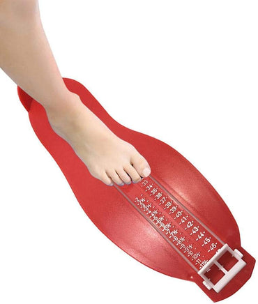 HONTIN Red Foot Measuring Ruler for Kids and Adults