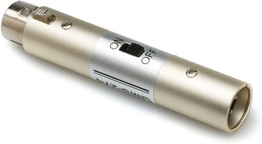 HOSA GMS-274 XLR Power Switch Adapter for Karaoke Microphones
