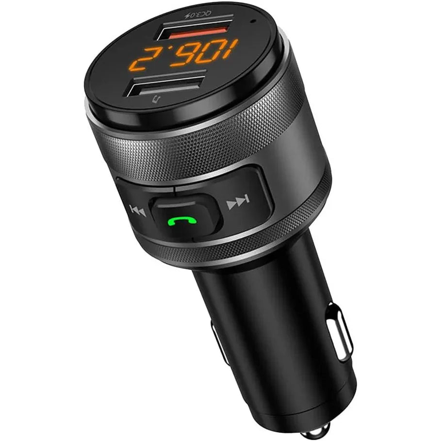 Sarpoer C57 Bluetooth FM Transmitter Car MP3 Player: Hands-Free Calling & USB Charging - Gomix Brands Outlet