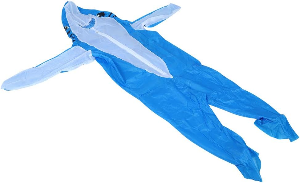 Blue Shark Battery Powered Inflatable Costume for Halloween Parties