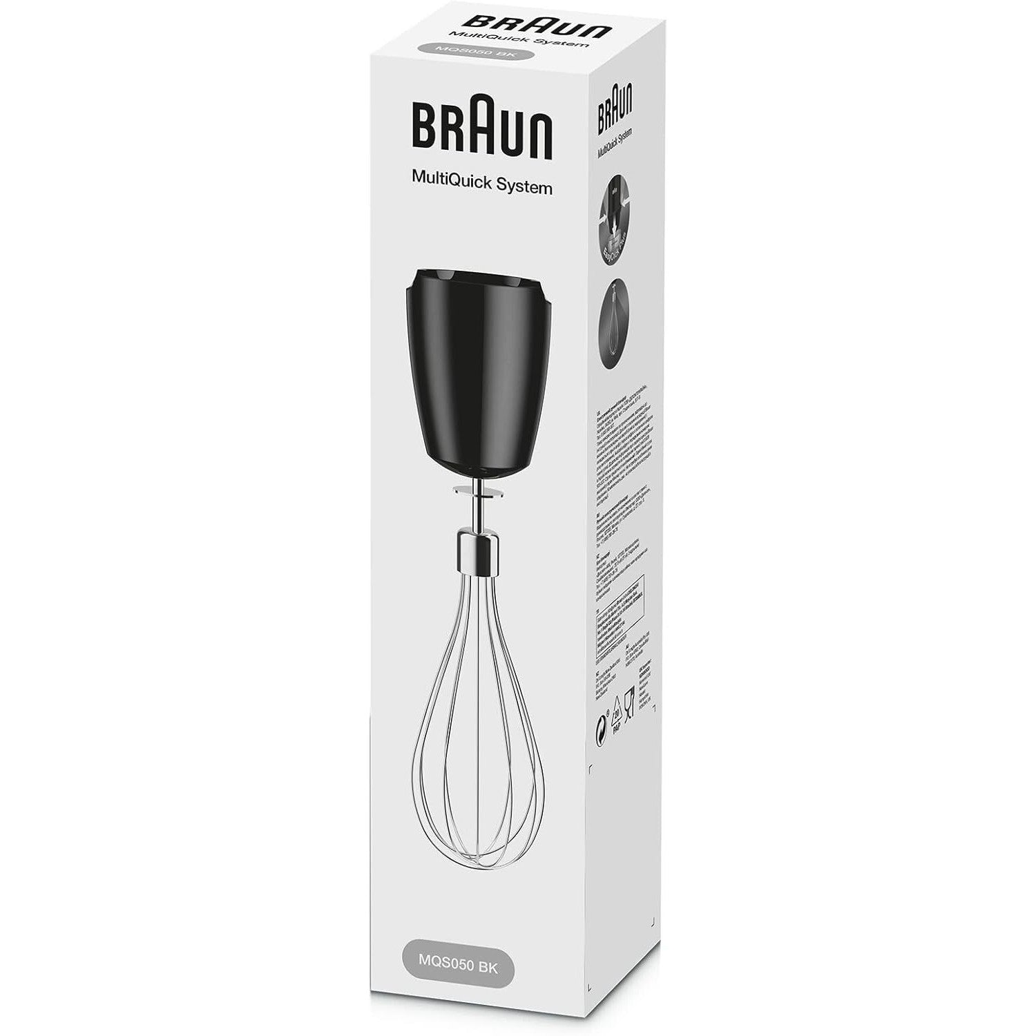 Braun Stainless Steel Whisk Attachment with EasyClick Plus for MultiQuick