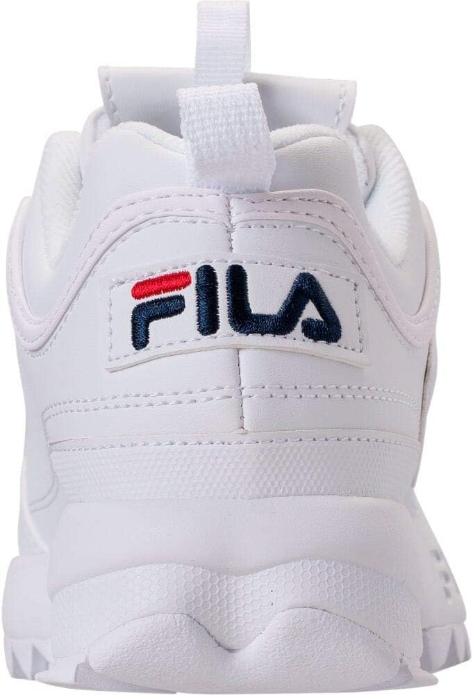 Fila Disruptor II Kids Black Athletic Sneakers with Cushioned Comfort