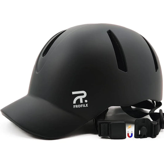 FROFILE Adult Commuter Bike Helmet - Baseball Cap Style Visor - Gomix Brands Outlet