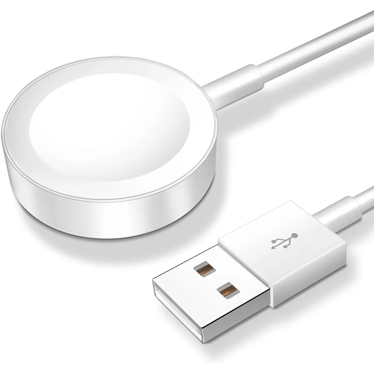 Apple Watch Magnetic Fast Charging Cable 3.3FT White - Gomix Brands Outlet