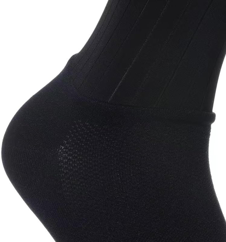 BMAMBAS Aero Knee-High Cycling Socks – Black, 5-9 Size