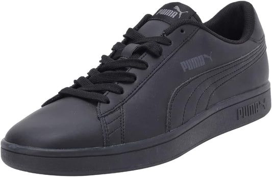 PUMA Unisex Smash V2 L Leather Sneakers - Classic Comfort, Durable Everyday Trainers