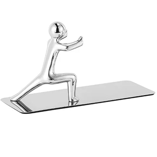 Golden Boy Dual Metal Book Stand Set – Elegant Desktop Organizer