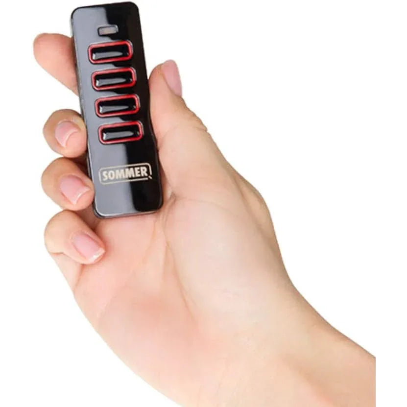 SOMMER Pearl Vibe 4-CommandHandheld Transmitter 868.95 MHz Gate Remote - Gomix Brands Outlet