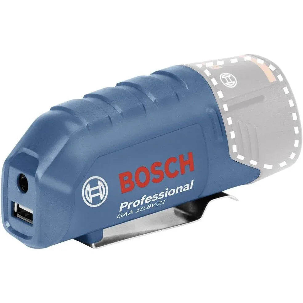 Bosch Professional 12V USB Charger Adapter GAA 12V-21 Compact - Gomix Brands Outlet