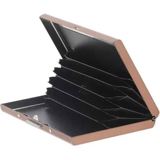 Stainless Steel Credit Card Holder Protector - Gomix Brands Outlet