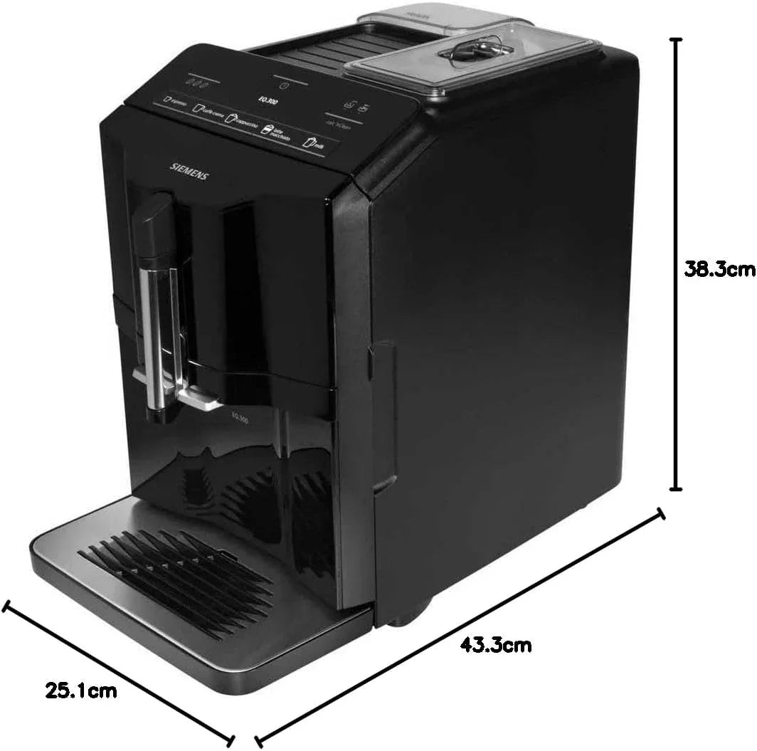 Siemens EQ.300 TI35A209RW Fully Automatic Espresso Machine with Built-in Grinder - Gomix Brands Outlet